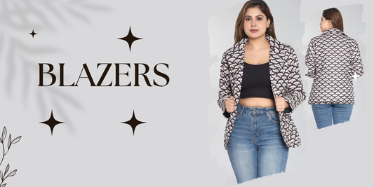 Elevate Your Style: Women’s Formal Printed Blazers for the Modern Wardrobe